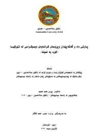 Image of پارتی داد و گەشەپێدان و پرۆسەی کرانەوەی دیموکراسی لە تورکیا کورد بە نموونە