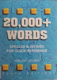 Image of 20, 000+ WORDS