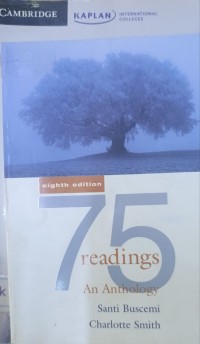 Image of 75 readings an anthology
