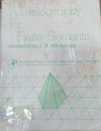 Image of A Bibliography for Finite Elements