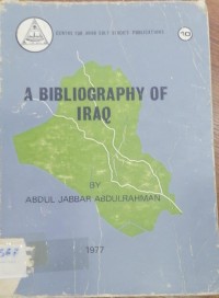Image of A BIBLIOGRAPHY OF IRAQ