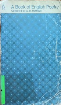 Image of A Book of English Poetry