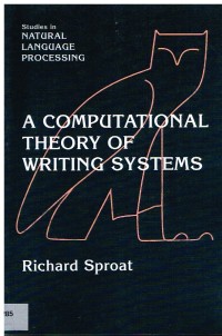 Image of A COMPUTATIONAL THEORY OF WRITING SYSTEMS