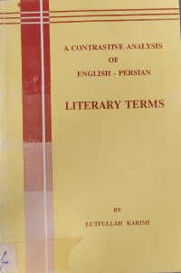 Image of A CONTRASTIVE ANALYSIS OF ENGLISH - PERSIAN