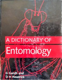 Image of A Dictionary of Entomology