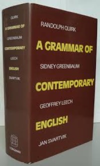 Image of A Grammar of Contemporary English