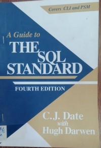 Image of A Guide to THE SQL standard