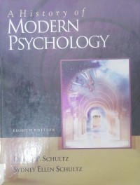 Image of A HISTORY OF MODERN PSYCHOLOGY
