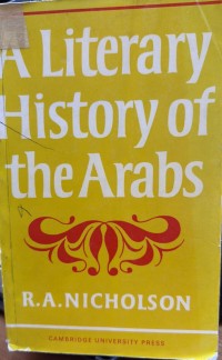 Image of A Literary History of the Arabs