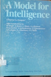 Image of A Model for intelligence