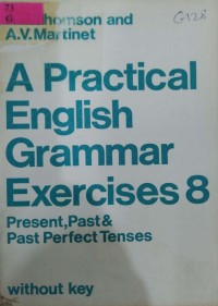Image of A Practical English Grammar  (Excercises 8)
