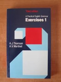 Image of A Practical English Grammar: Exercises 1