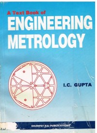Image of A Text Book of Engineering Metrology
