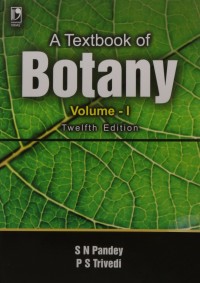 Image of A Textbook of Botany: Volume I
