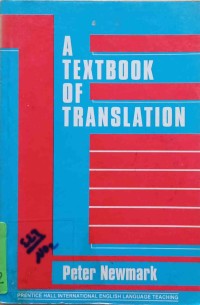 Image of A Textbook of Translation