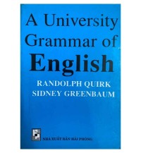 Image of A University Grammar of English