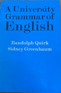 Image of A University Grammar of English