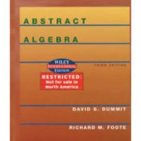 Image of Abstract Algebra