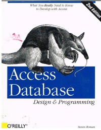 Image of ACCESS DATABASE DESIGN & PROGRAMMING
