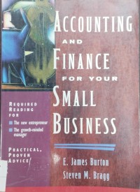 Image of Accounting and Finance for Your Small Business