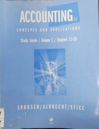 Image of Accounting Concepts and Applications