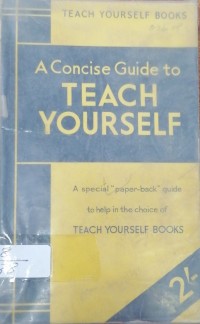 Image of Aconcise Guide to TEACH YOURSELF