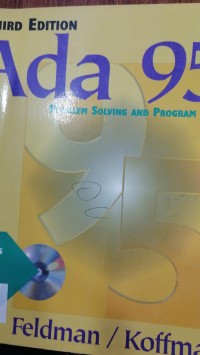 Image of Ada 95 PROBLEM SOLVING AND PROGRAM DESIGN