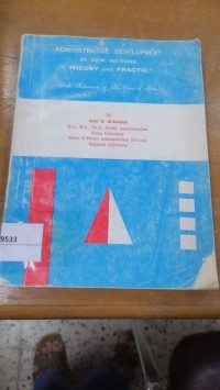 Image of ADMINISTRATIVE DEVELOPMENT IN NEW NATIONS
