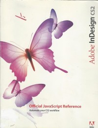 Image of ADOBE INDESIGN CS2 OFFICIAL JAVASCRIPT REFERENCE