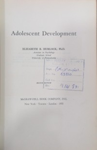 Image of Adolescent Development