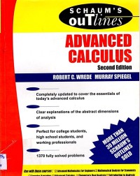 Image of ADVANCED CALCULUS