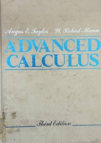 Image of Advanced Calculus