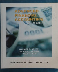 Image of Advanced Financial Accounting