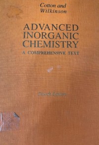 Image of Advanced Inorganic Chemistry: A Comprehensive Text