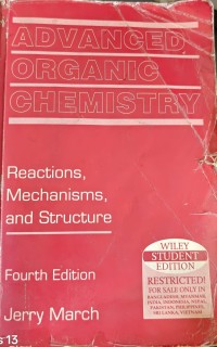 Image of ADVANCED ORGANIC CHEMISTRY