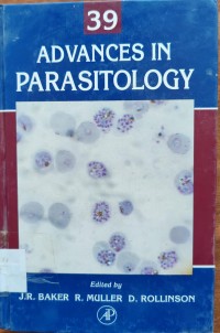 Image of Advances in PARASITOLOGY