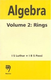 Image of Algebra: Volume 2 - Rings