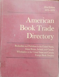 Image of American Book Trade Directory