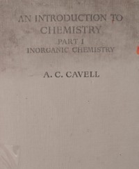 Image of AN INTRODUCTION TO CHEMISTRY