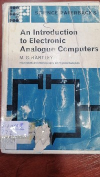 Image of An Introduction to Electronic Analogue computers