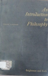 Image of An Introduction to philosophy