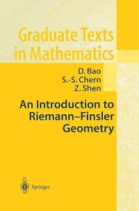 Image of An Introduction to Riemann-Finsler Geometry