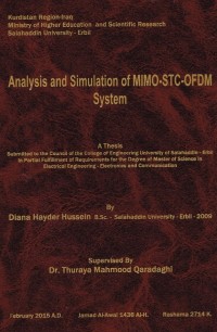 Image of ANALIYSIS AND SIMULATION OF MIMO - STC - OFDM SYSTEM