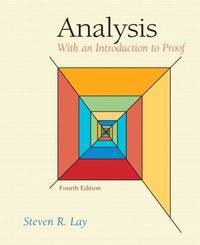 Image of Analysis: With an Introduction to Proof
