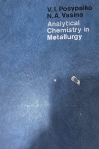 Image of Analytical Chemistry in Metallurgy