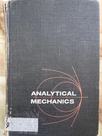 Image of ANALYTICAL MECHANICS