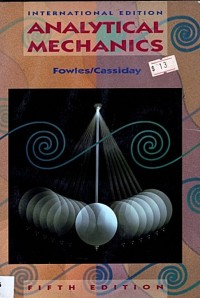 Image of ANALYTICAL MECHANICS