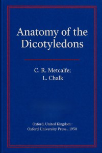 Image of Anatomy of the Dicotyledons