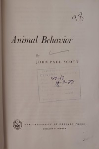 Image of Animal Behavior