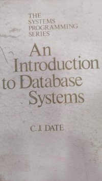 Image of Antroduction to Database systems